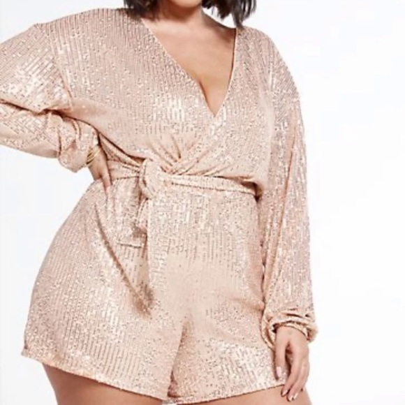 Fashion to Figure Pants - Fashion to figure sequin romper size 1
